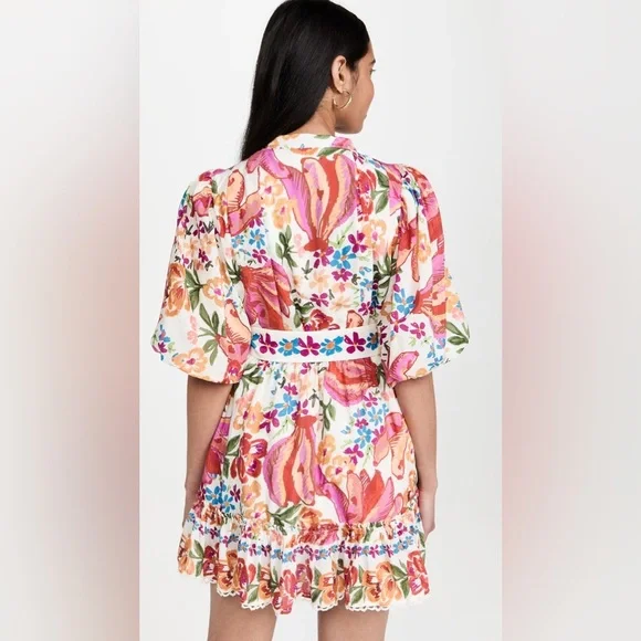 FARM Rio
Spring Bananas Belt Mini Dress NWOT - Picture 3 of 6